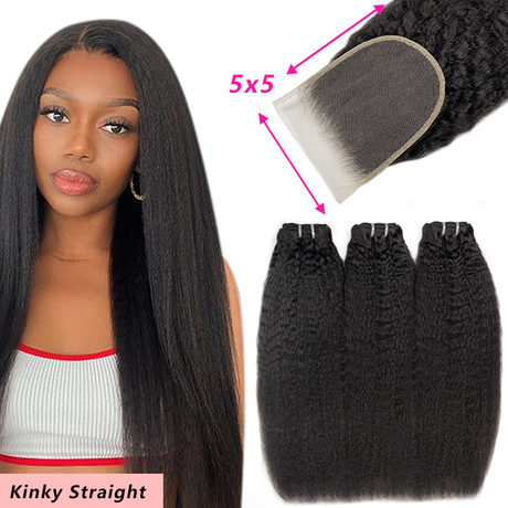 5x5 kinky straight bundles & closure