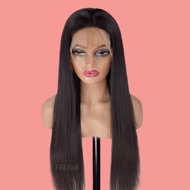 FBLhair Affordable Straight Full Frontal Wigs 13x4 for Black Women