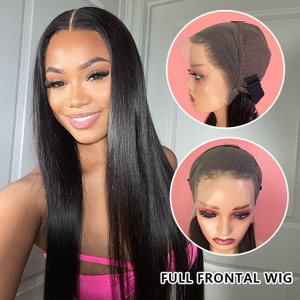 FBLhair Affordable Straight Full Frontal Wigs 13x4 for Black Women
