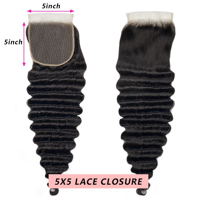 5x5 loose deep bundles & closure