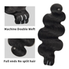 Best Indian Hair Body Wave 3 Bundles with Frontal