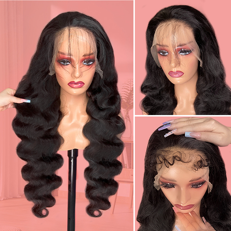 FBLhair 13x4 Pre Plucked Body Wave Full Frontal Wig 