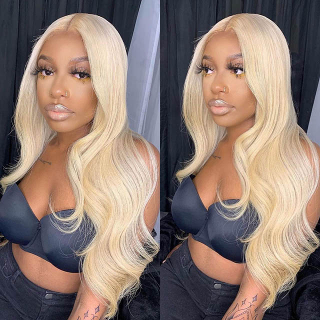 Good Blonde 613 Hd Lace Frontal And Bundles