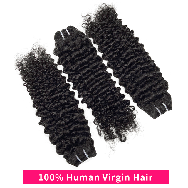 Mid Length Natural Curly Wholesale Hair Package Deals
