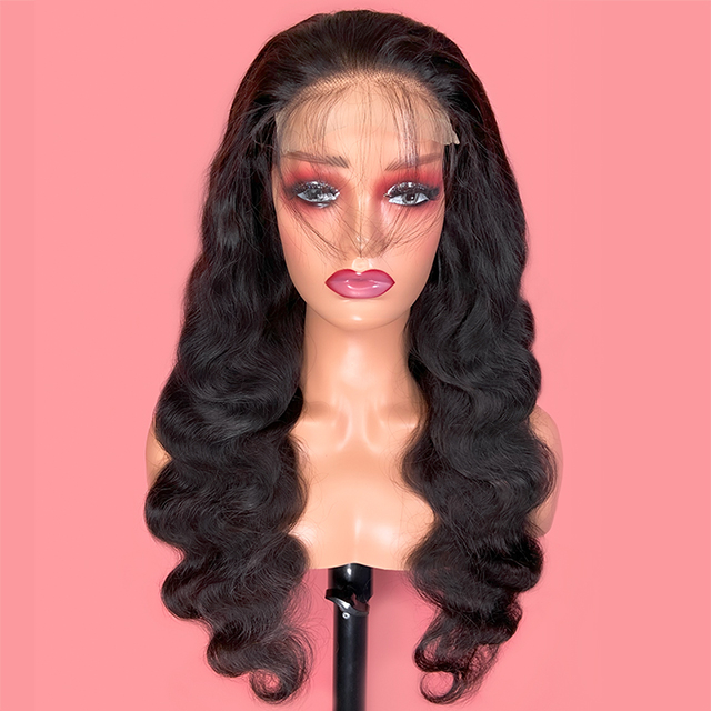 FBLhair Affordable Black Body Wave Lace Closure Wig 5x5 