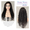 180% Density Water Wave Lace Closure Wig 