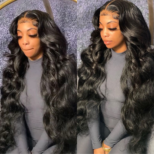 Peruvian Loose Deep Wave Hair 3 Bundles With Lace Frontal