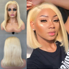 13 by 4 613 Color Straight Front Bob Wig