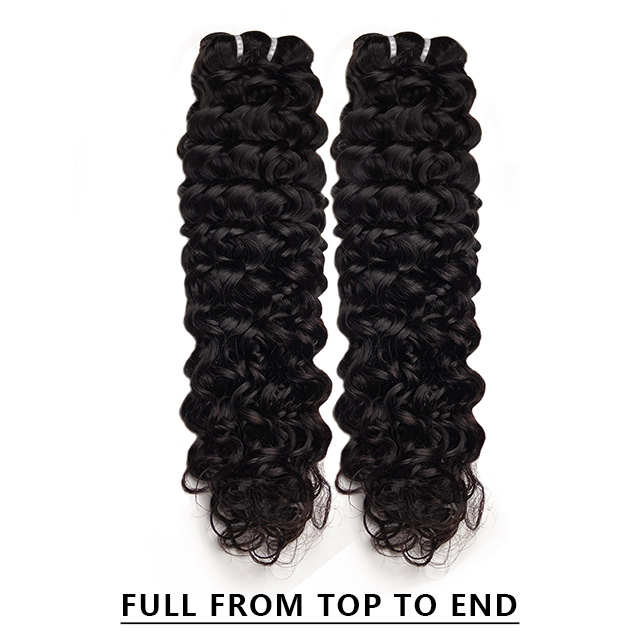 FBLhair 3 Pack Indian Natural Wave Bundles Deals of Human Hair