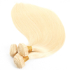 Brazilian Blonde Human Hair 613 3 Bundles with Transparent Frontal