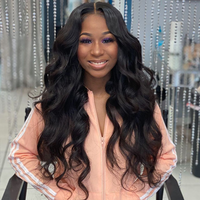 4x4 Lace Closure With 3 Bundles Body Wave