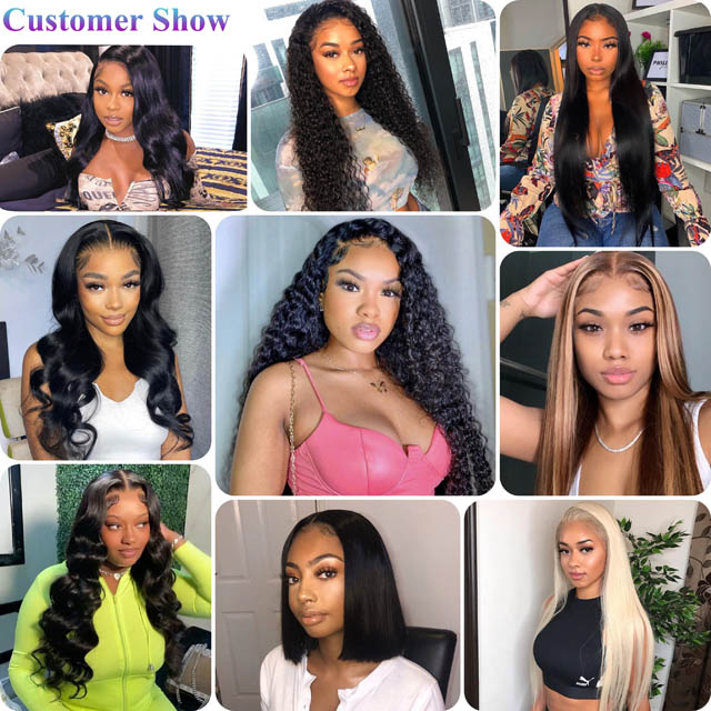 customer showing