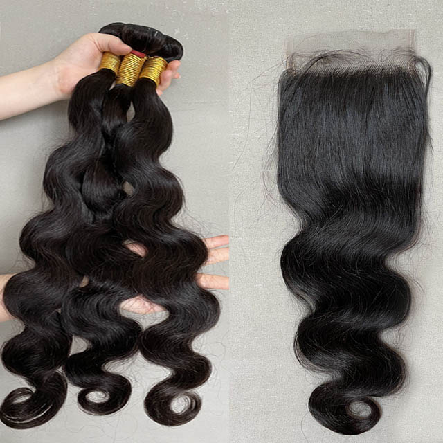 body wave bundle with closure(31)
