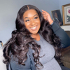 Women Raw Hair Loose Wave Bundles with Frontal