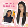 FBLhair Pre Plucked 13x4 Straight Lace Front Wig