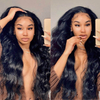 Average Sizes Pre Plucked Closure Wig Body Wave
