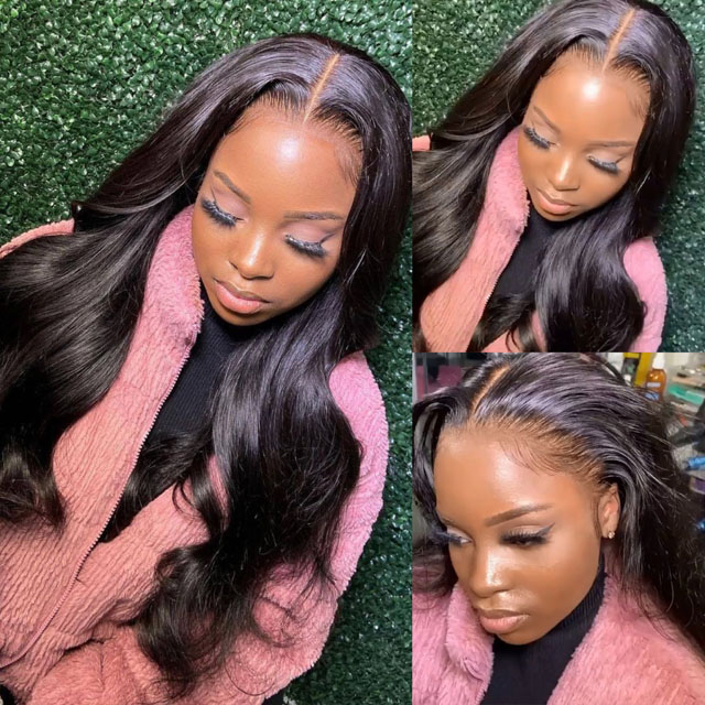 Body Wave Chinese Virgin Hair Bundles with Closure
