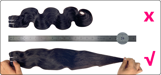measure hair 