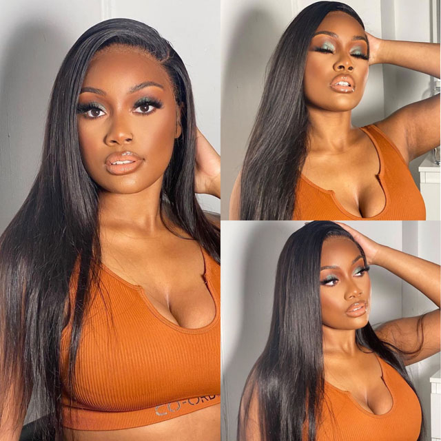 30 Inch Indian Straight Bundles And Frontal Free Part 