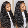 Natural Wave Hd Lace Closure Wig Middle Part