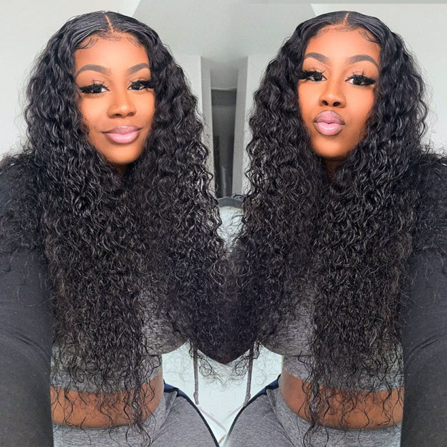 Deep Wave HD Lace Front Wigs (2)