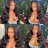 Indian Body Wave Human Hair 3 Bundles with Frontal