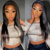 Best 3 Straight Bundles with Hd Frontal Cheap