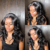 Indian Hair Body Wave 3 Bundles With Closure