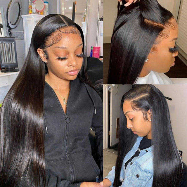Cheap Straight Hd Lace Frontal Wigs Human Hair