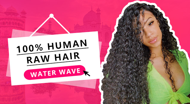 water wave hair human