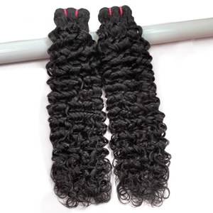 FBLhair 3 Bundles Water Wave Human Hair Weave