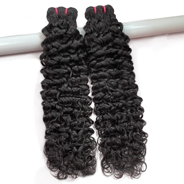FBLhair 3 Bundles Water Wave Human Hair Weave