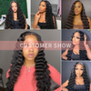 FBLhair Brazilian Deep Wave 3 Bundles Deals Human Hair