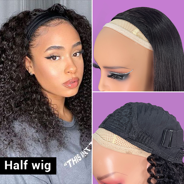 half part wig